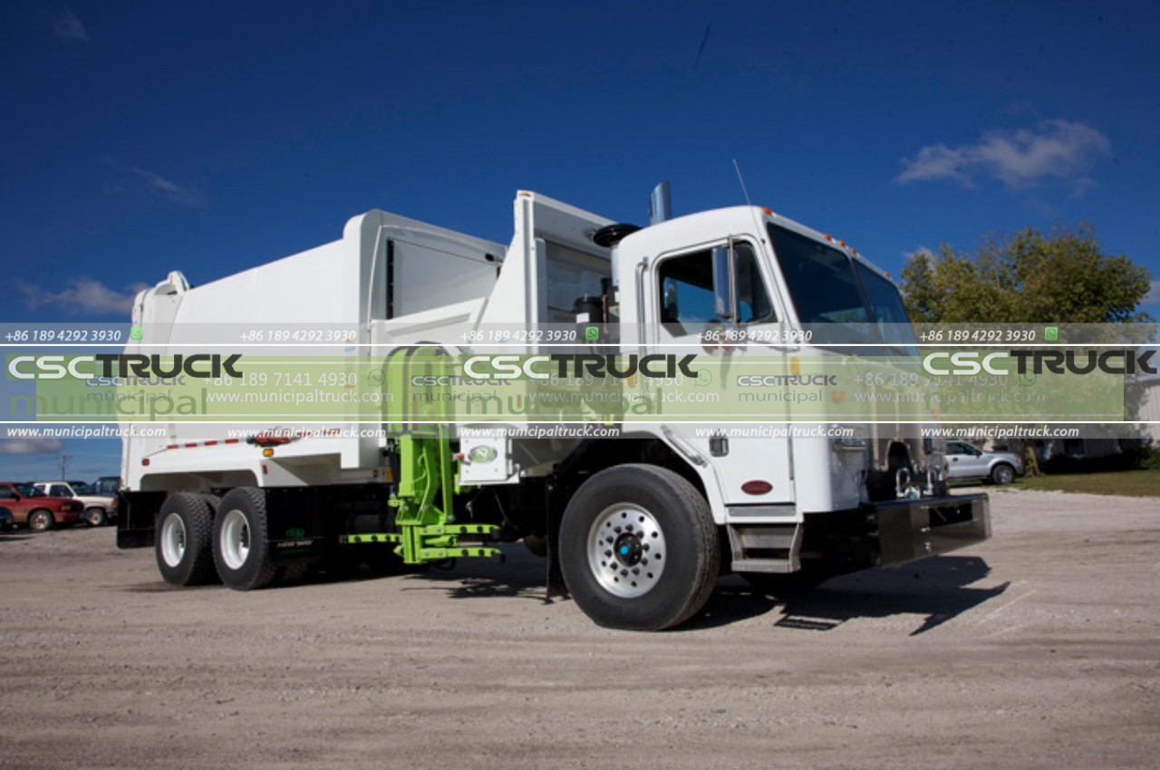 automated side loader garbage truck (3)