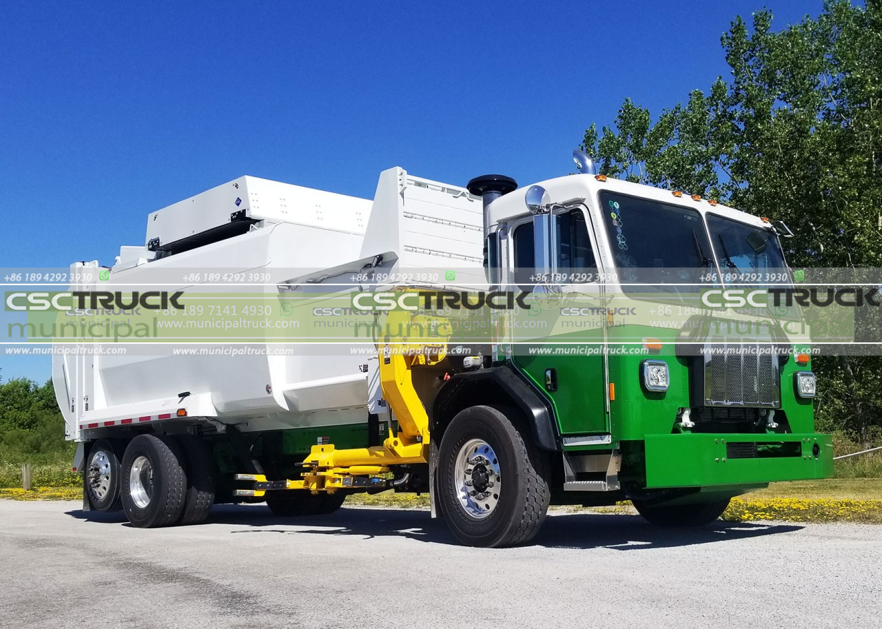 automated side loader garbage truck (5)