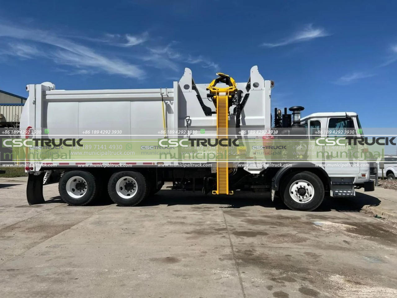 What is an Automated Side Loader Garbage Truck? CSCTRUCK Municipal Truck