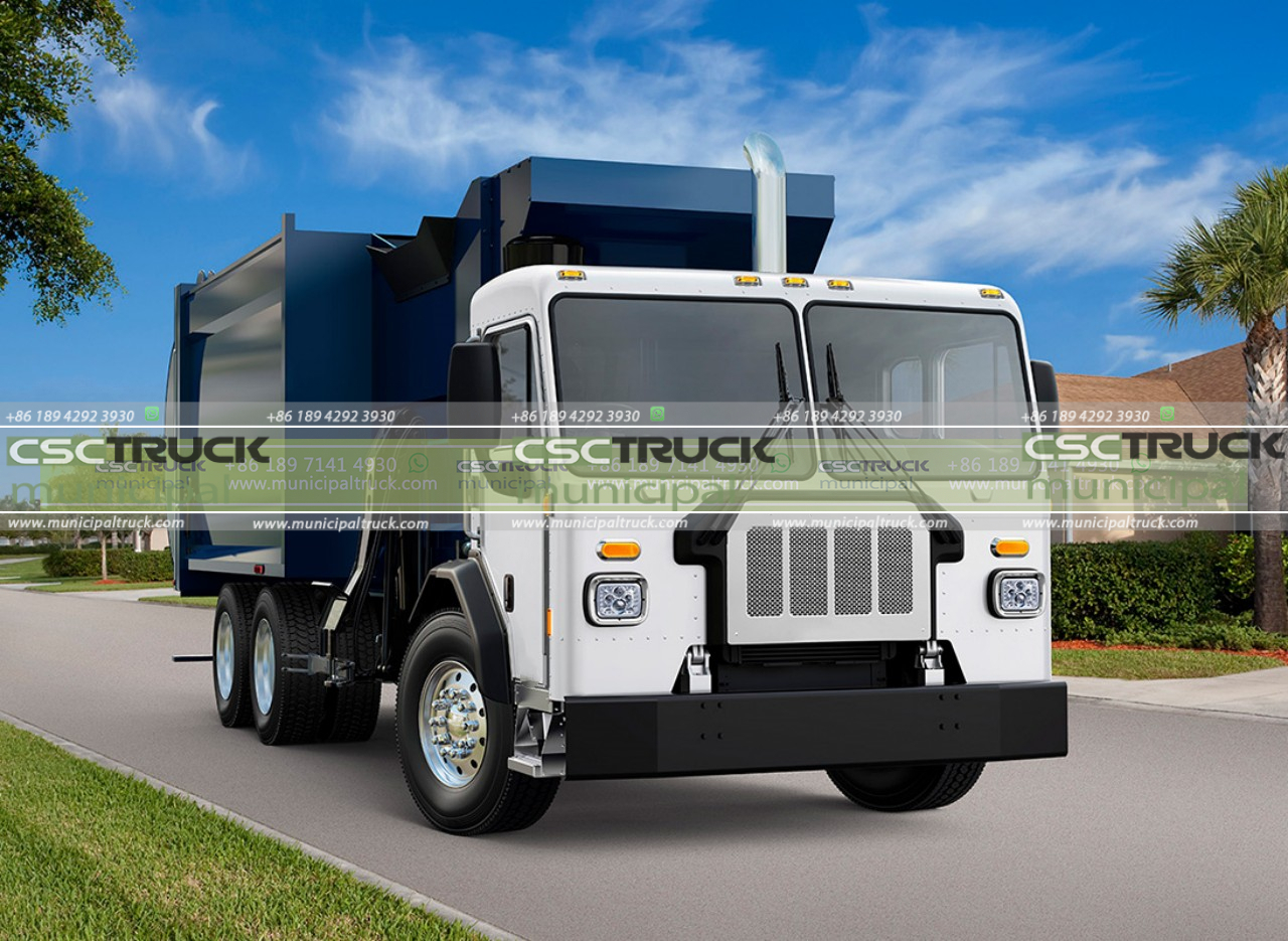 Why are Garbage Trucks Cabover? CSCTRUCK Municipal Truck