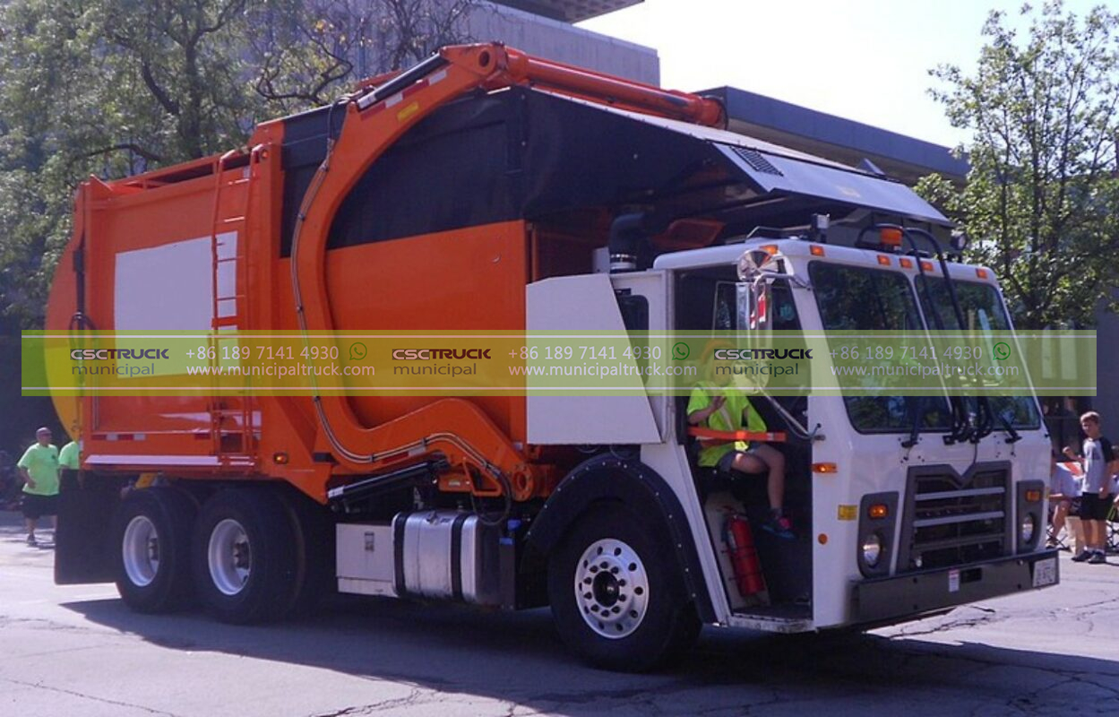 Why are Garbage Trucks Cabover? CSCTRUCK Municipal Truck