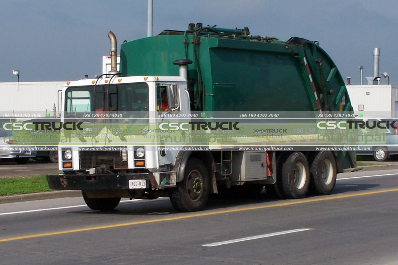 Why are Garbage Trucks Cabover? CSCTRUCK Municipal Truck