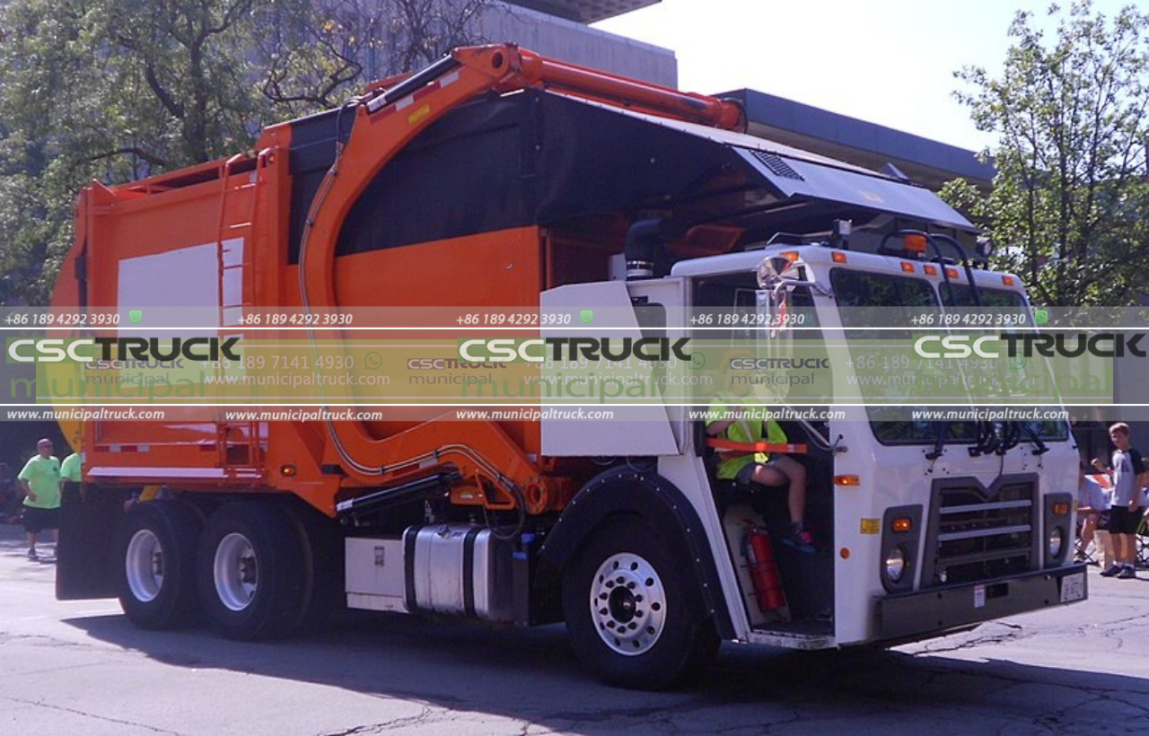 Why are Garbage Trucks Cabover? CSCTRUCK Municipal Truck