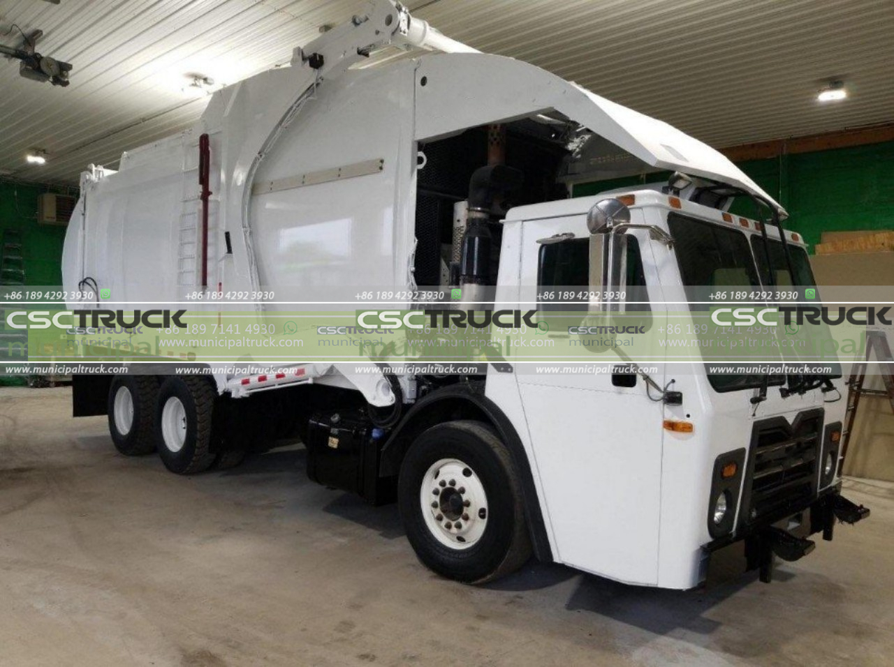 front loader garbage truck (5)