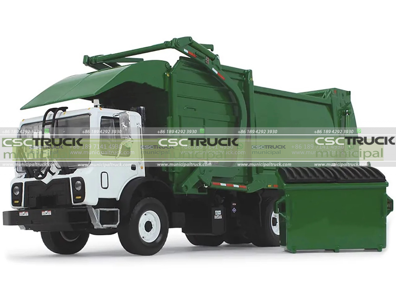 front loader garbage truck (6)