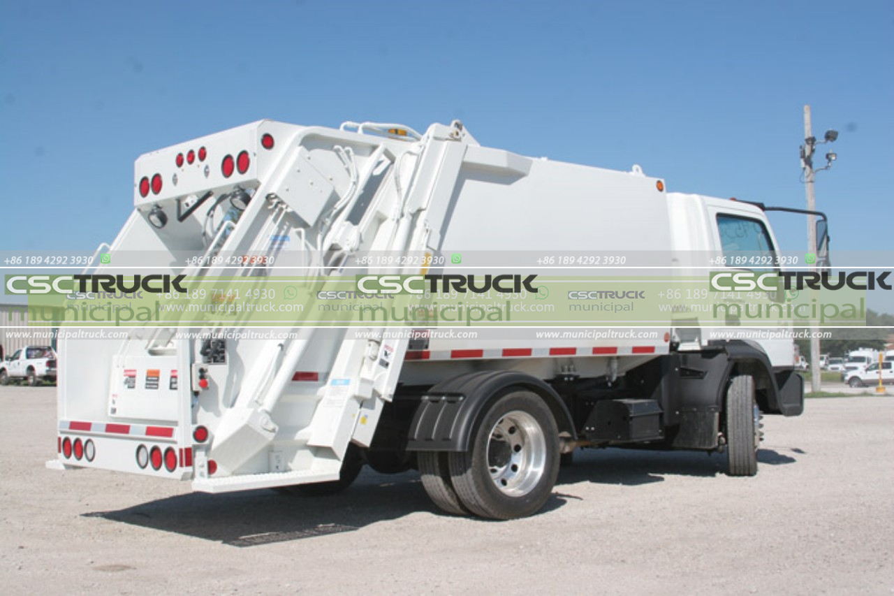 What is the Back of a Garbage Truck Called? CSCTRUCK Municipal Truck