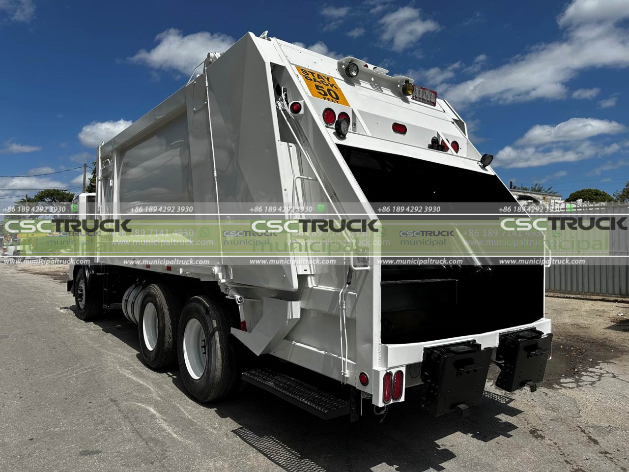 rear loader garbage truck (6)