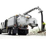 Can Sewer Pipes Freeze? sewage truck (7)