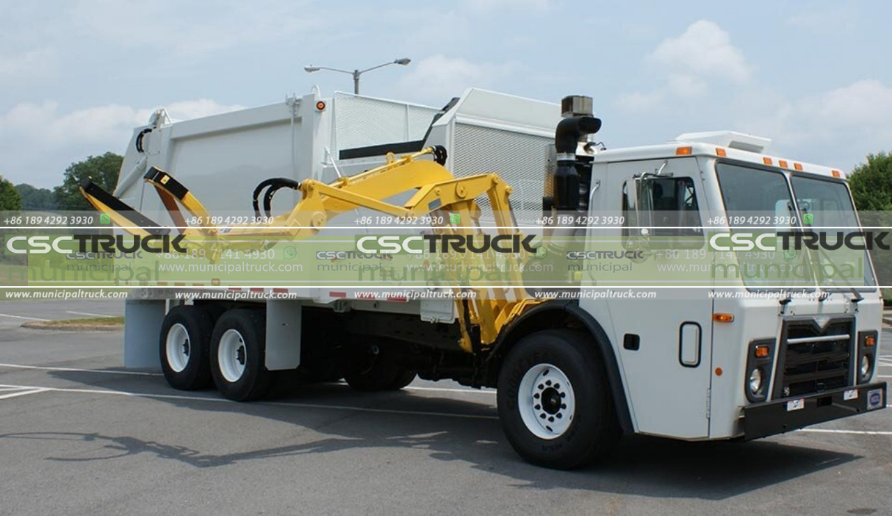 side loader garbage truck (2)