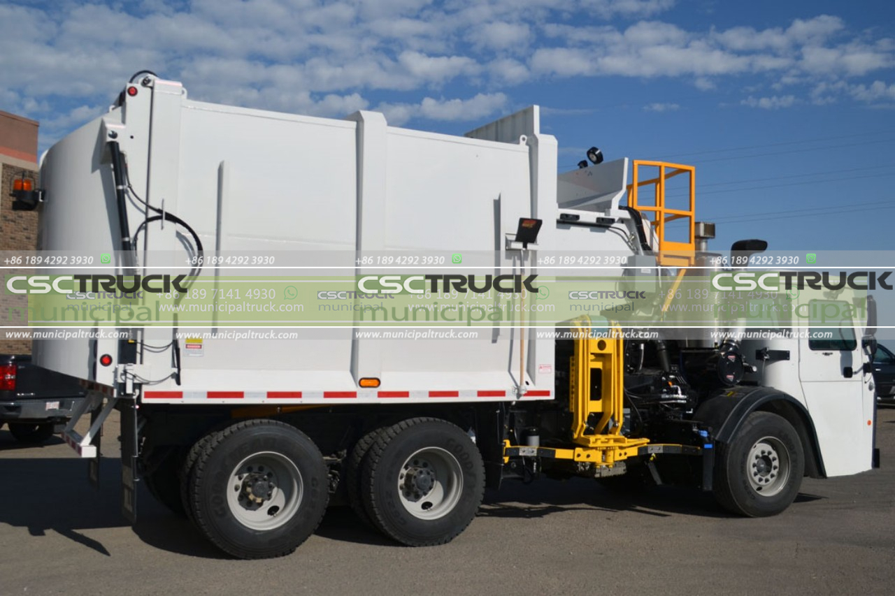What is a Half Pack Garbage Truck? CSCTRUCK Municipal Truck