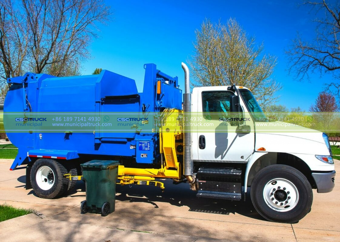 side loader garbage truck (3)