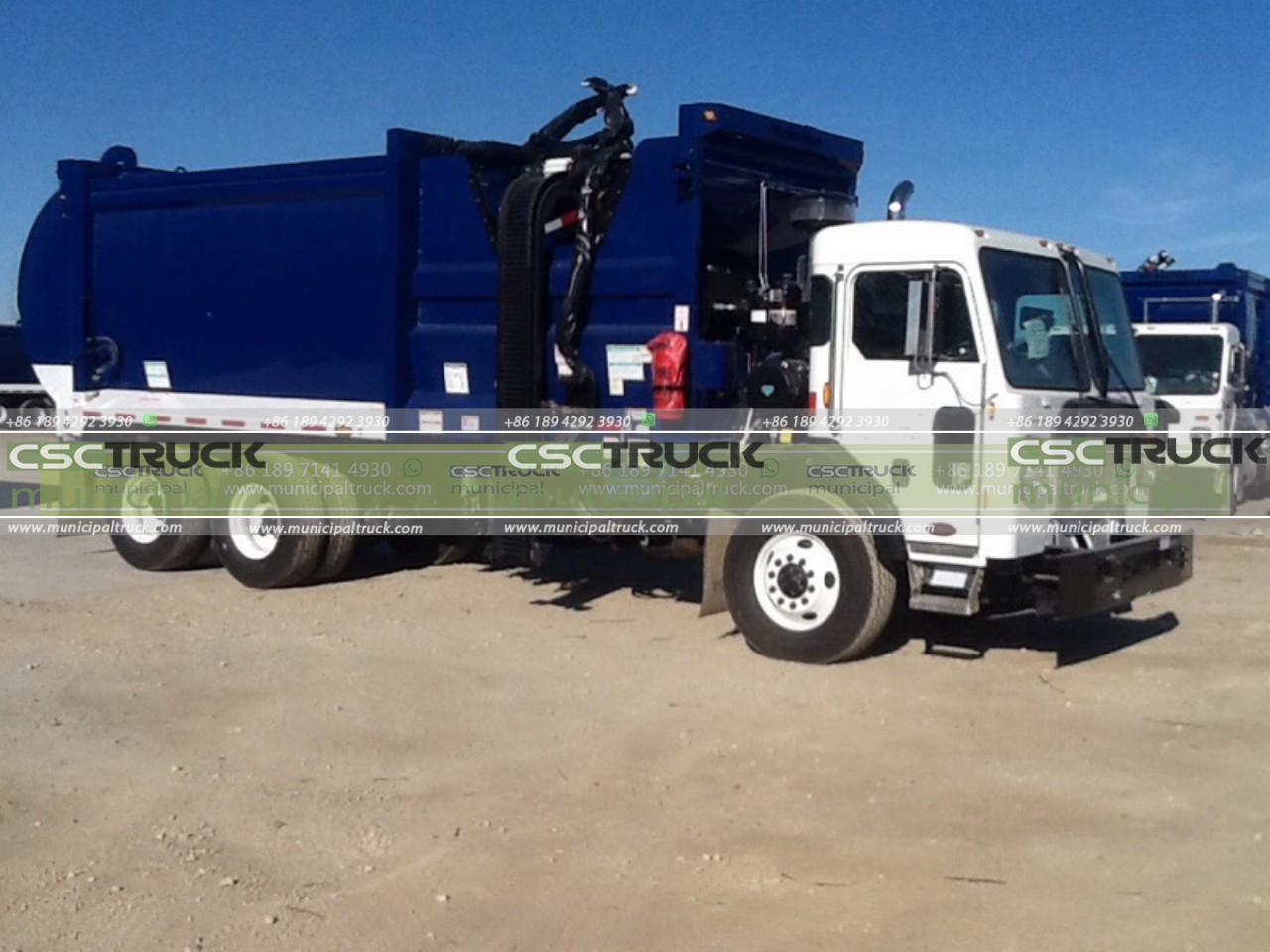 side loader garbage truck (4)