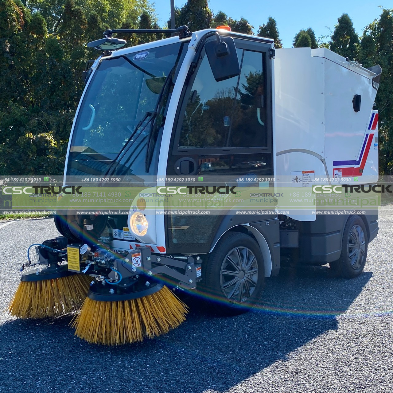 Small Sweeper Trucks Compact Solutions for Street Cleaning CSCTRUCK