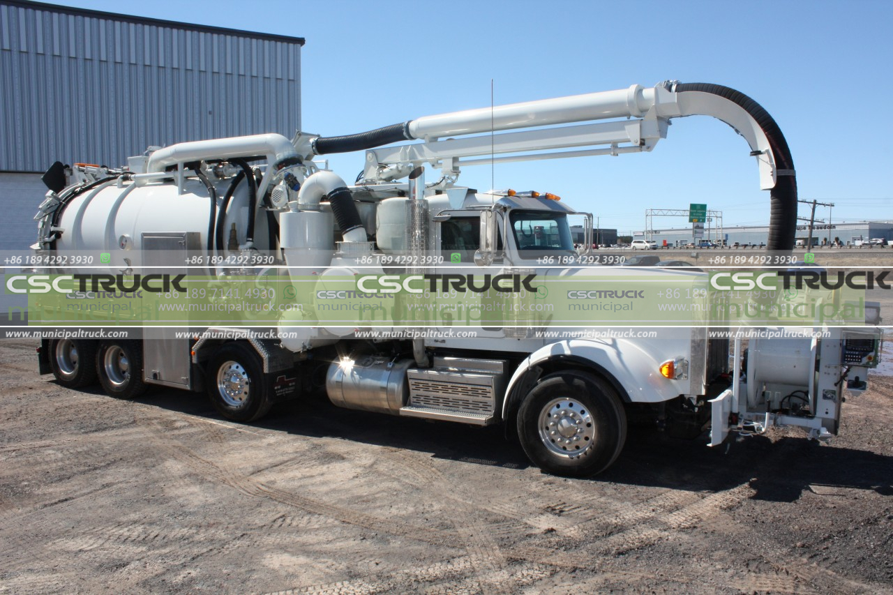 vacuum sewer truck