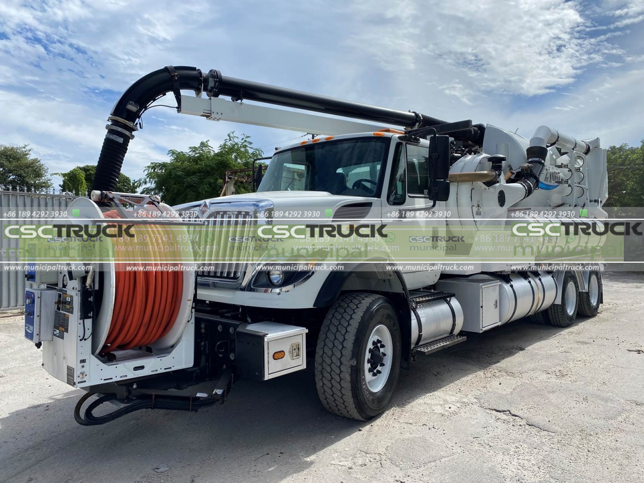 vacuum sewer truck (8)