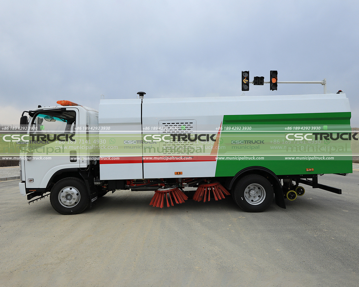 ISUZU Street Sweeper Truck Body ISUZU Street Sweeper Truck Body
