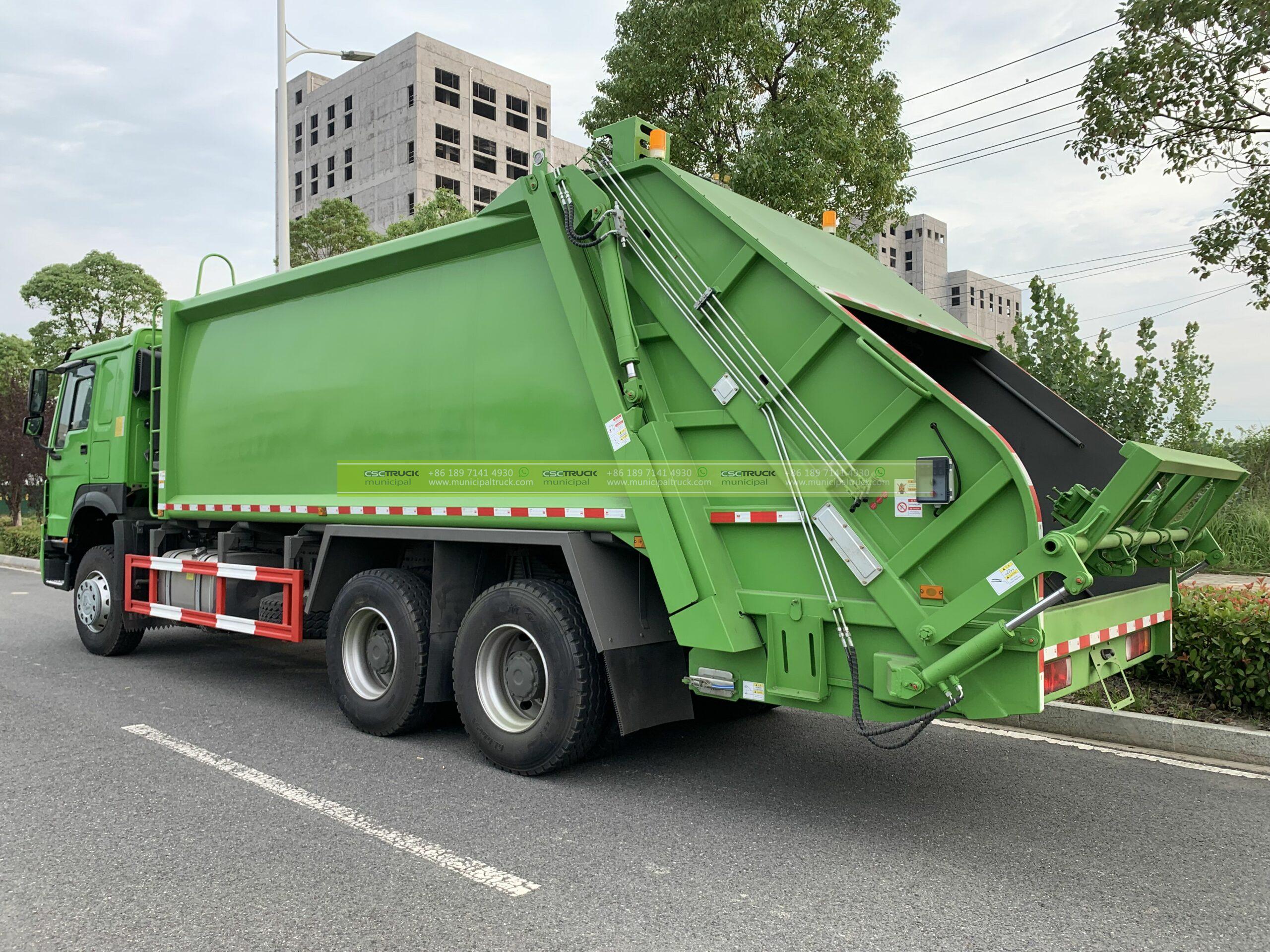 SINOTRUK 20CBM Garbage Compactor Truck Bucket SINOTRUK 20CBM Garbage Compactor Truck Bucket