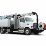 sewer cleaner truck