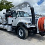 sewer cleaner truck