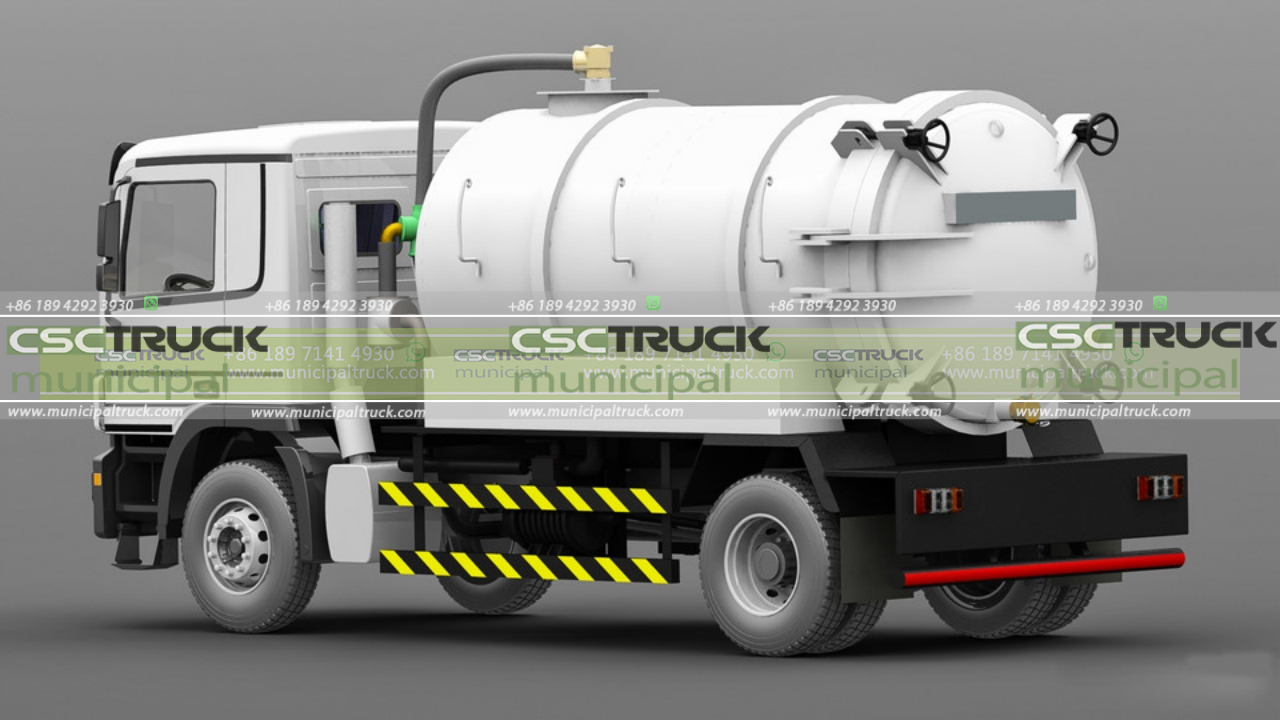sludge collector truck