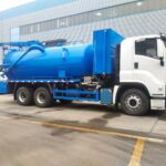 vacuum sewer truck