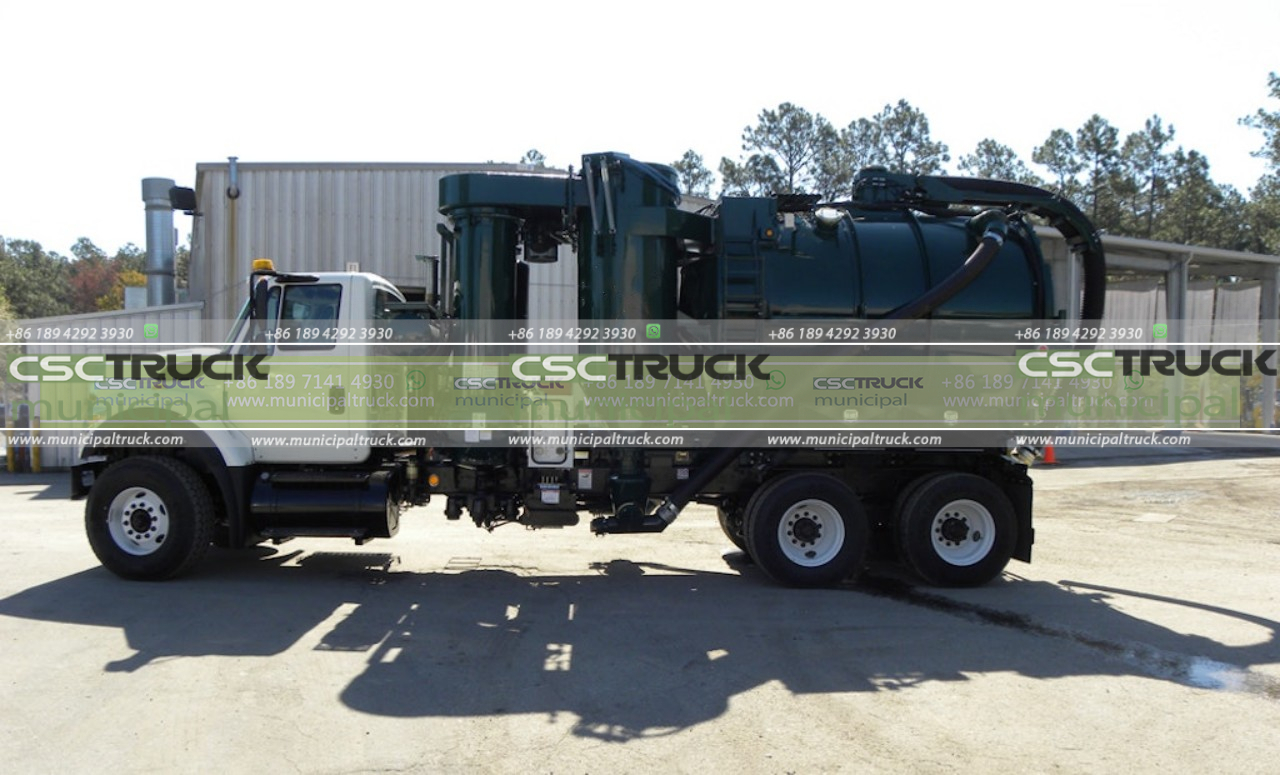 vacuum sewer truck