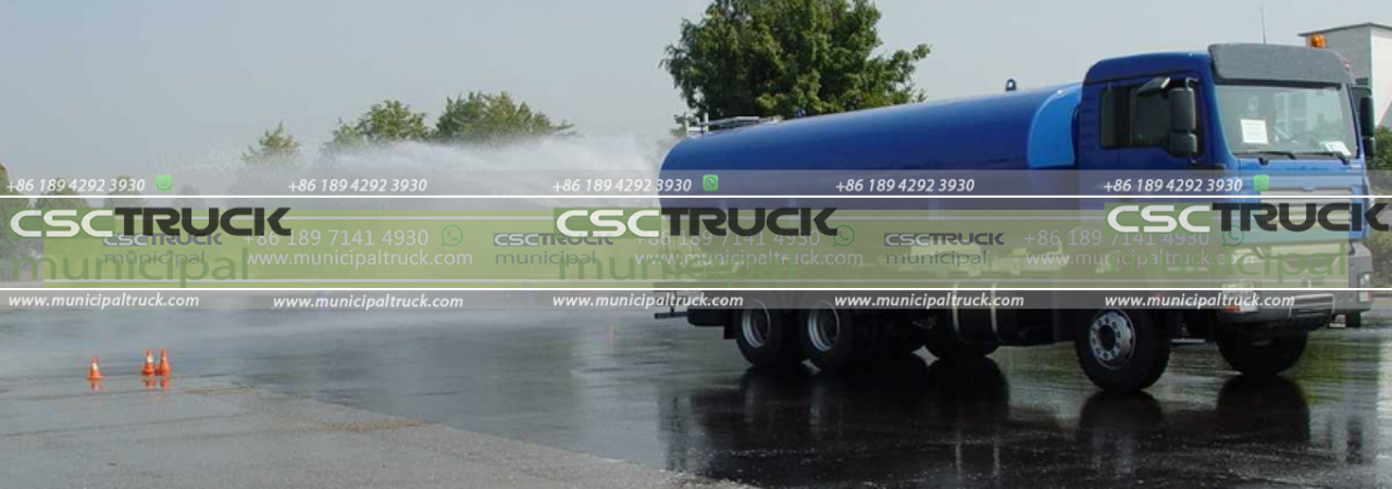 water mist sprayer truck