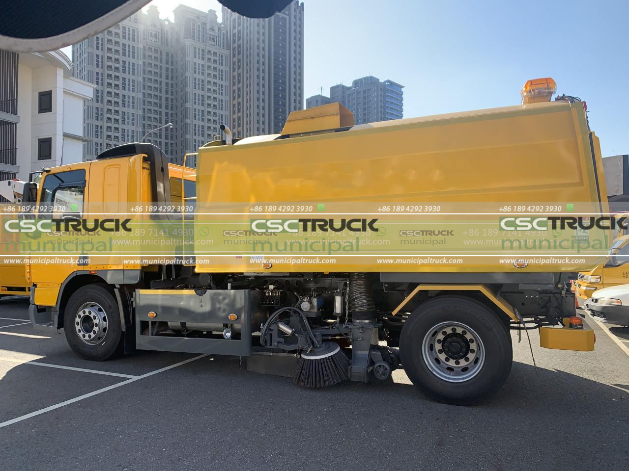 Combined Sweeper Jetter Truck Dual Cleaning Solutions and Maintenance