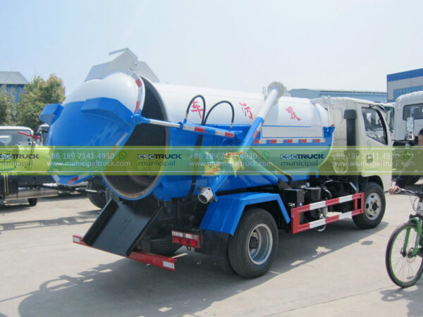 DFAC 10 CBM Sewage Jetting Truck Body