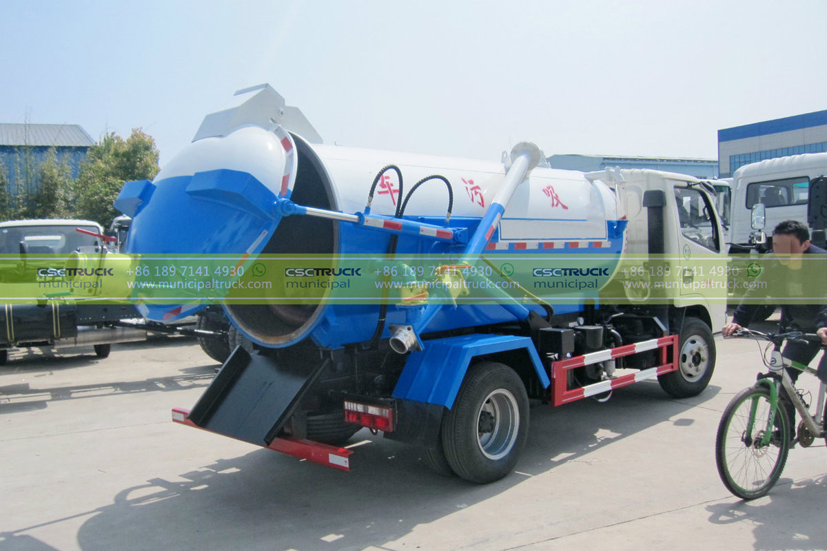 DFAC 10 CBM Sewage Jetting Truck Body