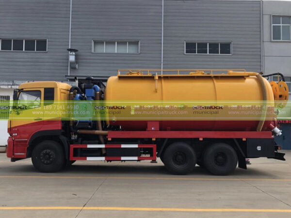 DONGFENG 12 CBM Sewage Cleaner Truck Body