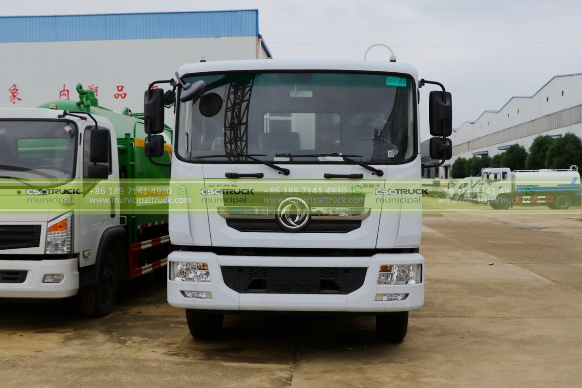 DONGFENG 18T Compactor Garbage Truck Head DONGFENG 18T Compactor Garbage Truck Head