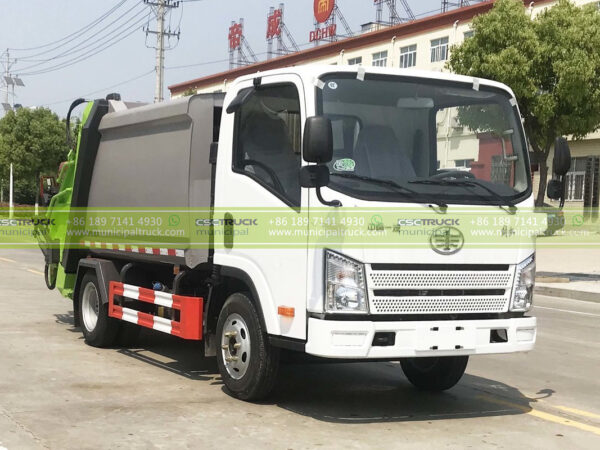 FAW 20 CBM Rear Loader Compactor Garbage Truck Right