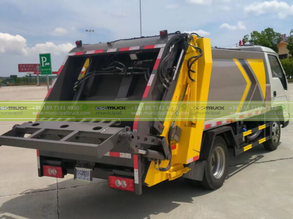 FORLAND 12CBM Rear Loader Compactor Garbage Truck Back