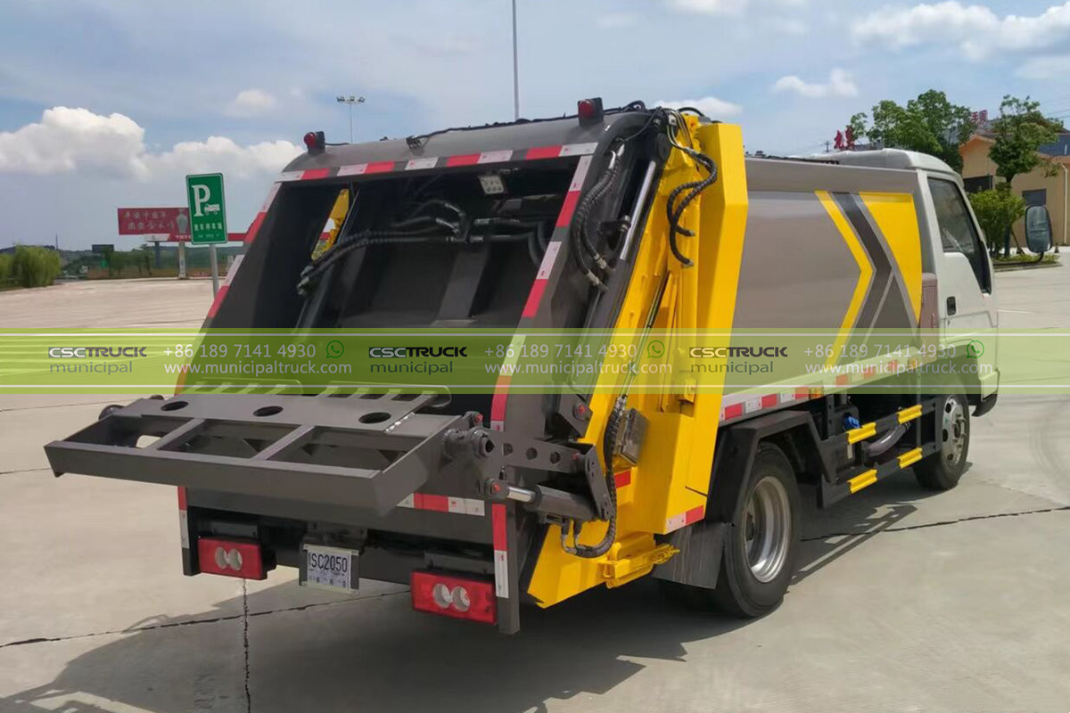 FORLAND 12CBM Rear Loader Compactor Garbage Truck Back