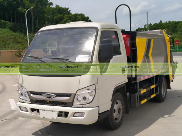 FORLAND 12CBM Rear Loader Compactor Garbage Truck Right