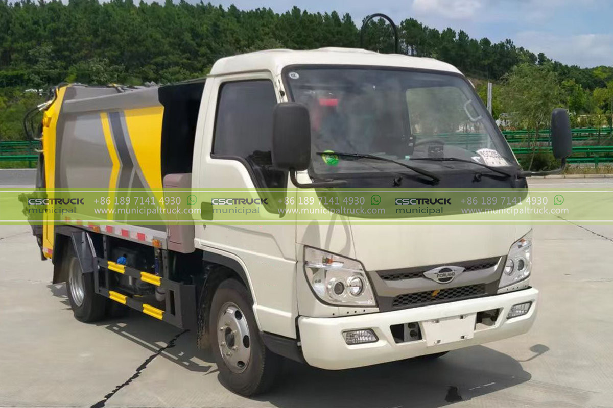 FORLAND 12CBM Rear Loader Compactor Garbage Truck FORLAND 12CBM Rear Loader Compactor Garbage Truck
