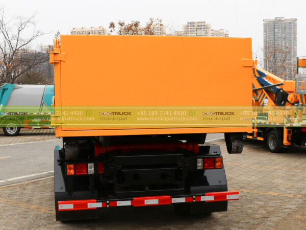 FOTON 8 Ton Dump Garbage Truck Back Details