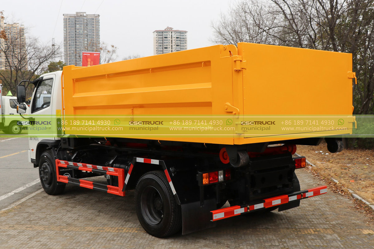 FOTON 8 Ton Dump Garbage Truck Back FOTON 8 Ton Dump Garbage Truck Back