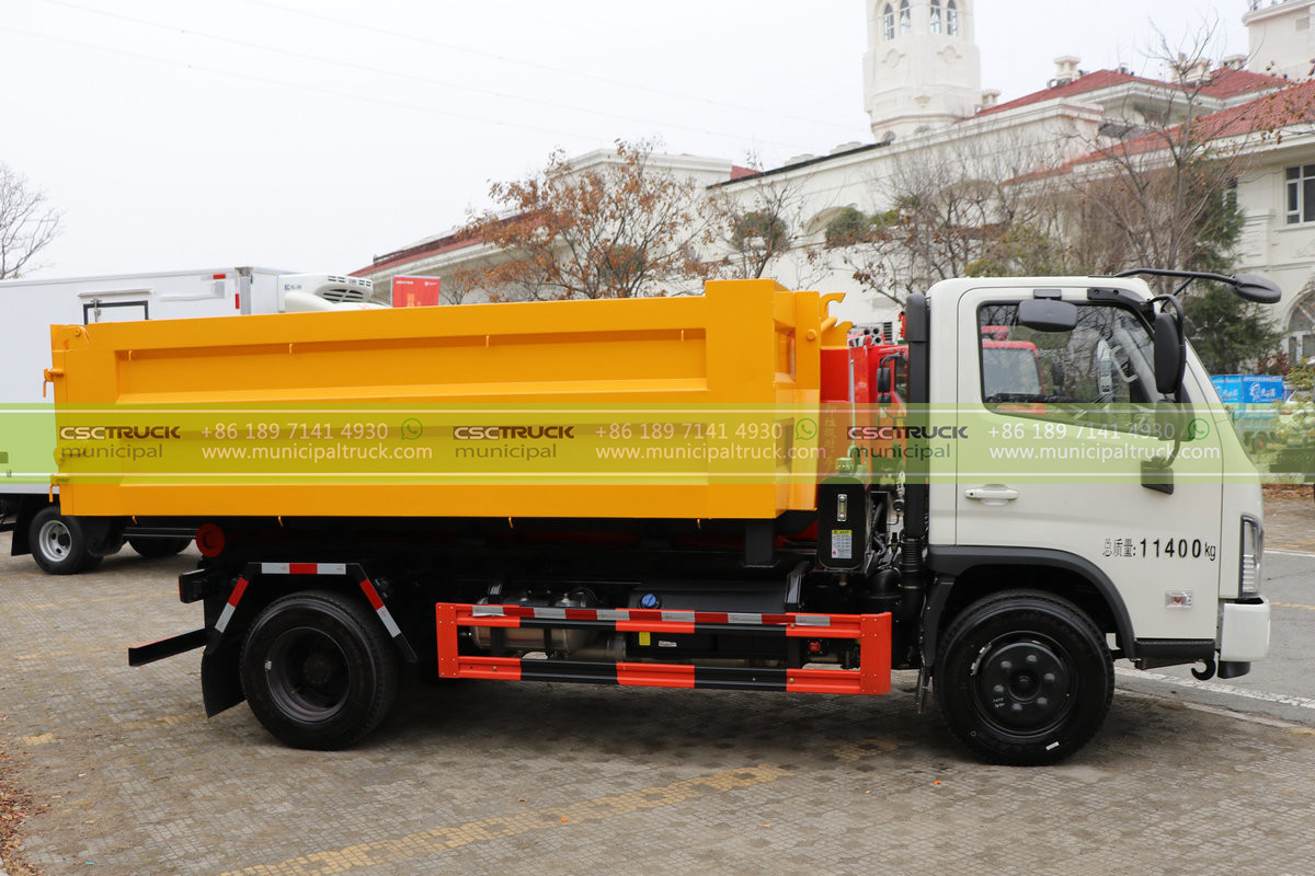 FOTON 8 Ton Dump Garbage Truck Container FOTON 8 Ton Dump Garbage Truck Container