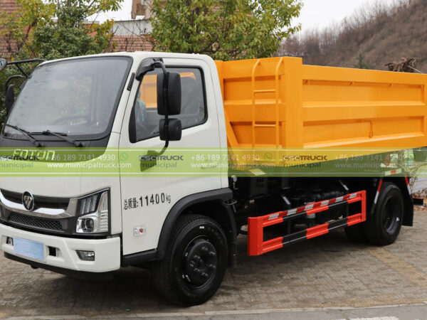 FOTON 8 Ton Dump Garbage Truck Side