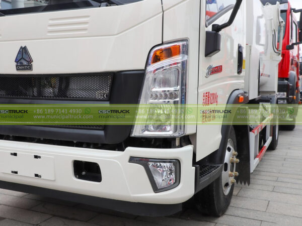 HOWO Kitchen Food Garbage Truck Details