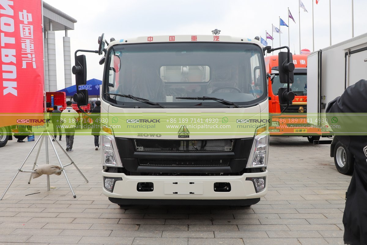 HOWO Kitchen Food Garbage Truck Head HOWO Kitchen Food Garbage Truck Head