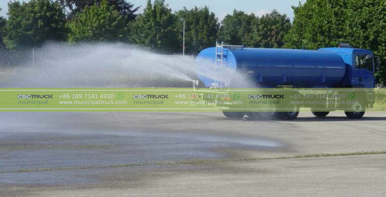 Water spray truck (2)