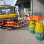 fence sweeper truck