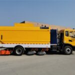 Airport Sweeper Trucks Shipped to Turkey National Airport Upgrade Airport Sweeper Truck (4)