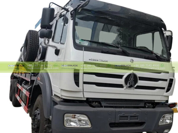 Beiben 16000 Liter Sludge Cesspit Tank Vacuum Truck Tractor Right