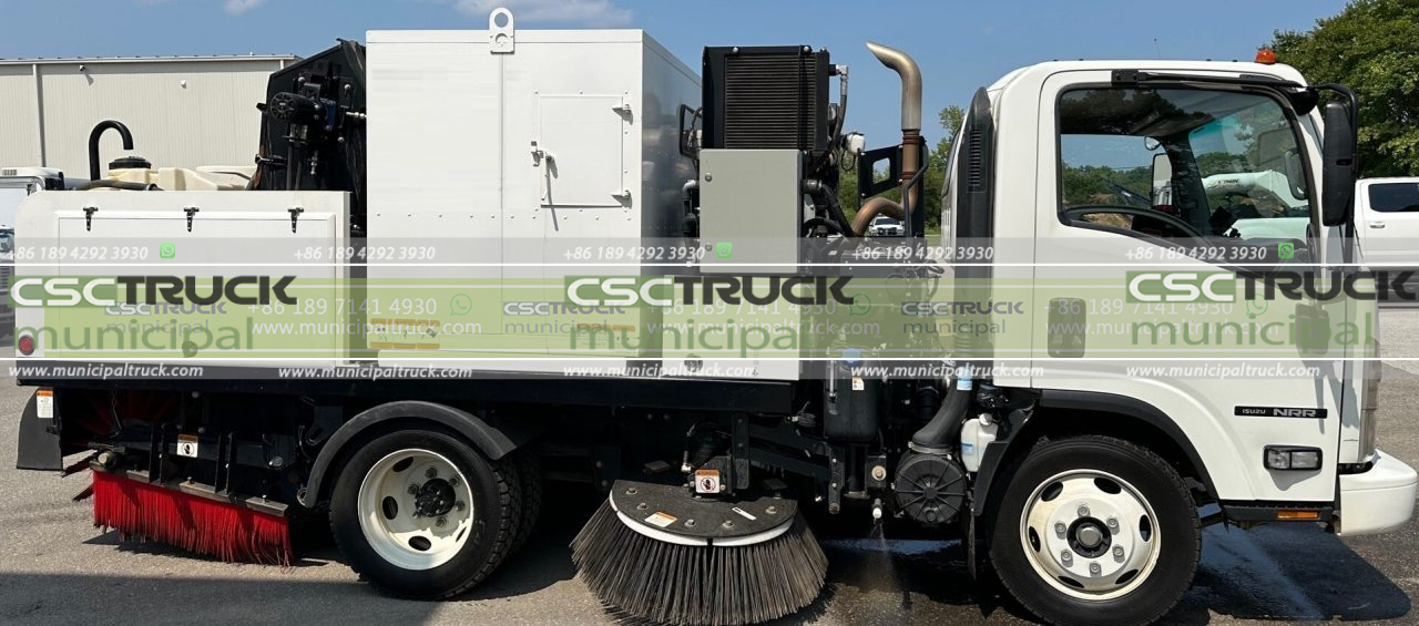 Combined Sweeper Jetter Truck