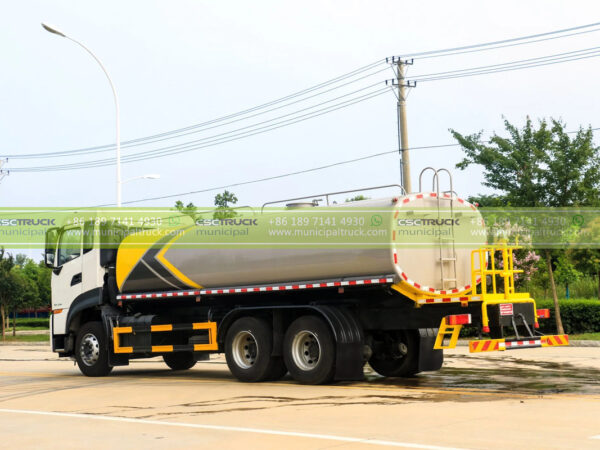 DONGFENG 18000 Liter Sanitation Road Water Bowser Truck Body