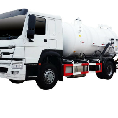 HOWO 12000 Liter Sludge Sewer Suction Vacuum Truck